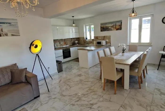 Luxury Five Stars With Pool, Near - By Traveler Tourist Agency Krk - Id 2140 Pinezići